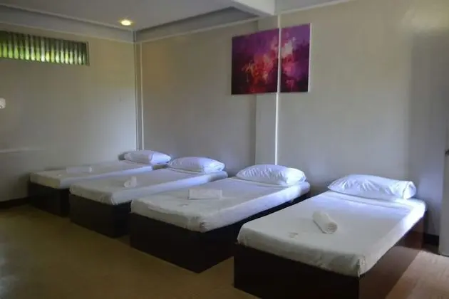 Dört Kişilik Oda, Balkon, Bahçe Manzaralı (Eco Quad)