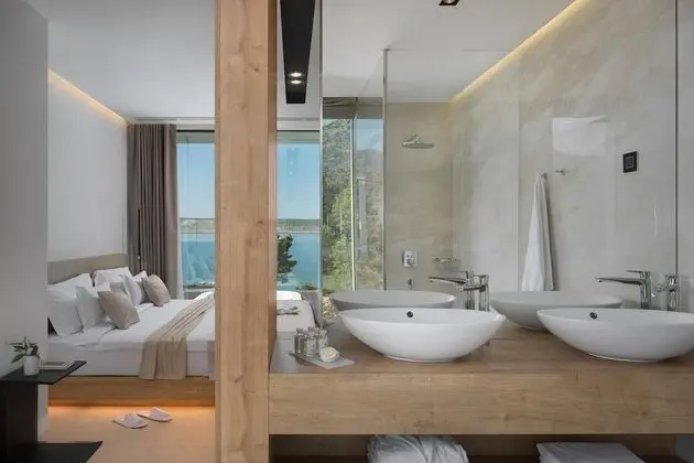 Deluxe Villa, 4 Yatak Odası, Kişiye Özel Havuzlu, Deniz Manzaralı