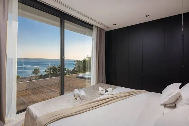 Deluxe Villa, 4 Yatak Odası, Kişiye Özel Havuzlu, Deniz Manzaralı