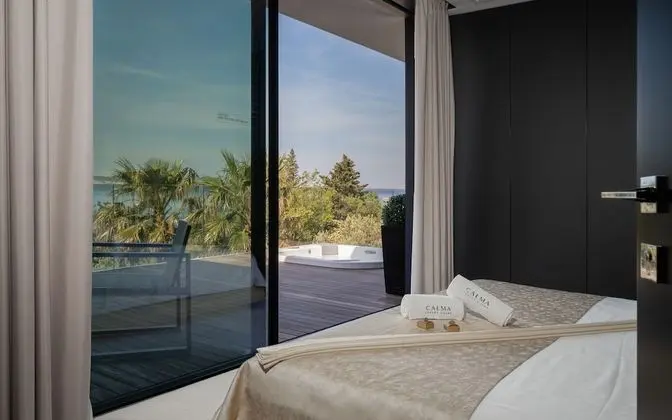 Deluxe Villa, 4 Yatak Odası, Kişiye Özel Havuzlu, Deniz Manzaralı