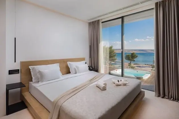 Deluxe Villa, 4 Yatak Odası, Kişiye Özel Havuzlu, Deniz Manzaralı