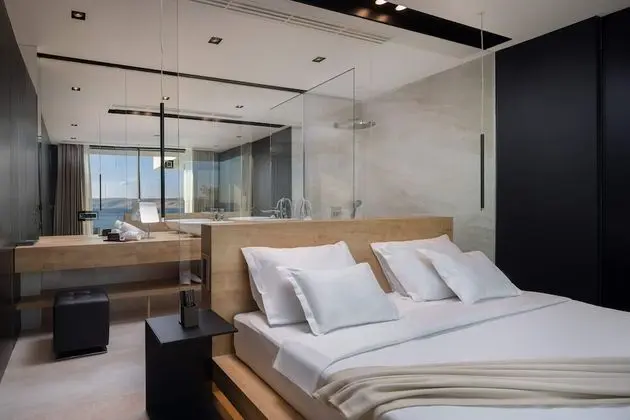 Deluxe Villa, 4 Yatak Odası, Kişiye Özel Havuzlu, Deniz Manzaralı