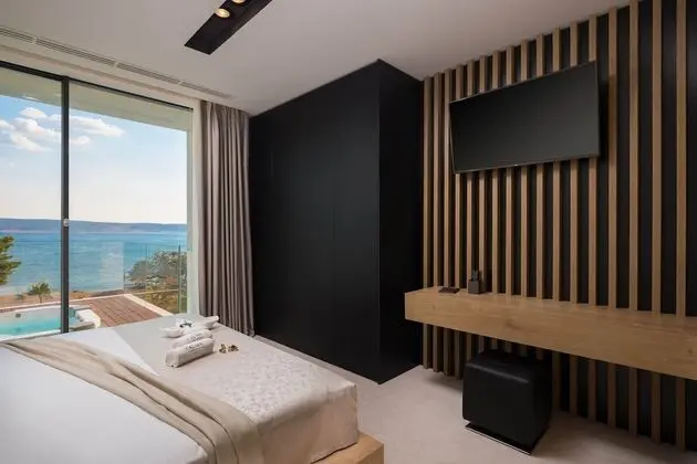 Deluxe Villa, 4 Yatak Odası, Kişiye Özel Havuzlu, Deniz Manzaralı