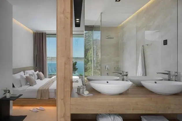 Deluxe Villa, 4 Yatak Odası, Kişiye Özel Havuzlu, Deniz Manzaralı