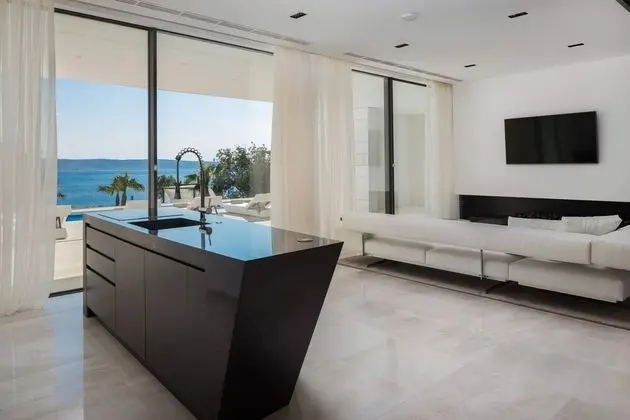 Deluxe Villa, 4 Yatak Odası, Kişiye Özel Havuzlu, Deniz Manzaralı