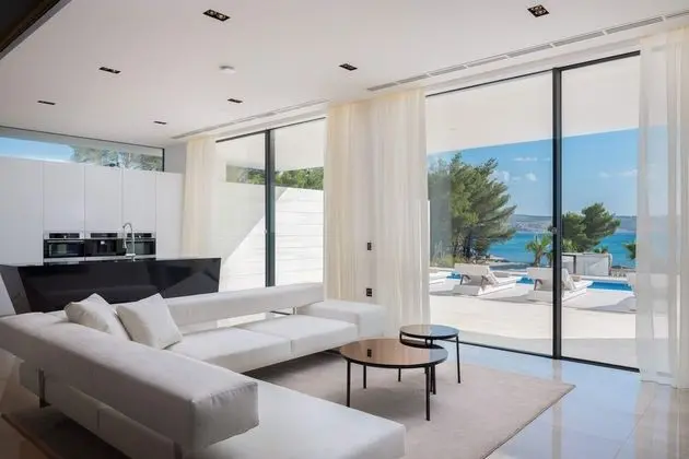 Deluxe Villa, 4 Yatak Odası, Kişiye Özel Havuzlu, Deniz Manzaralı