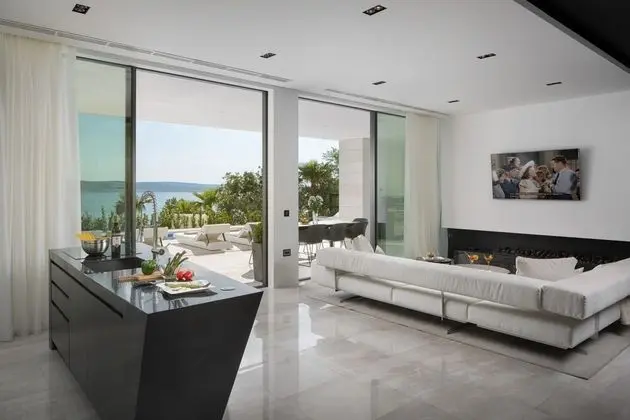 Deluxe Villa, 4 Yatak Odası, Kişiye Özel Havuzlu, Deniz Manzaralı