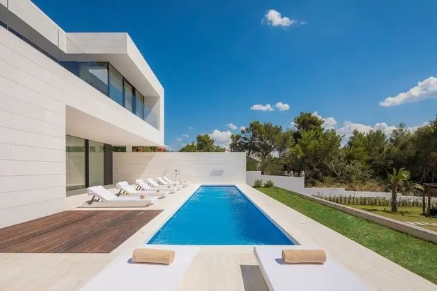 Deluxe Villa, 4 Yatak Odası, Kişiye Özel Havuzlu, Deniz Manzaralı