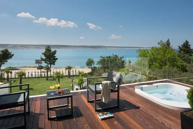 Deluxe Villa, 4 Yatak Odası, Kişiye Özel Havuzlu, Deniz Manzaralı