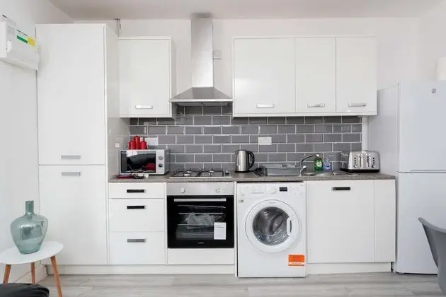 Deluxe Apart Daire, Banyolu/Duşlu (3 Bed, Sleeps 8)
