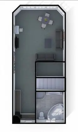 Superior Oda, Sigara İçilmez, Mutfak (Two Bedroom Apartment)