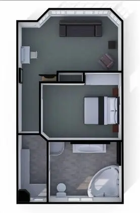 Superior Stüdyo, Sigara İçilmez, Mutfak (Studio)