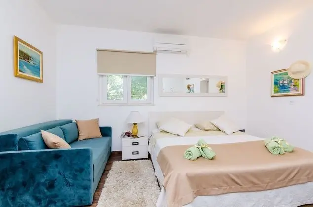 Studio apartment with patio