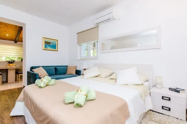 Studio apartment with patio