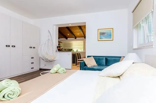 Studio apartment with patio