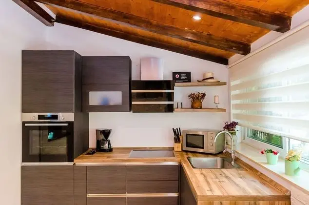 Studio apartment with patio