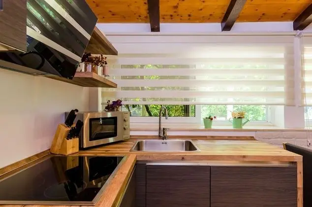 Studio apartment with patio