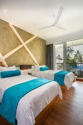 Deluxe İki Ayrı Yataklı Oda, 2 Tek Kişilik Yatak, Kısmi Deniz Manzaralı