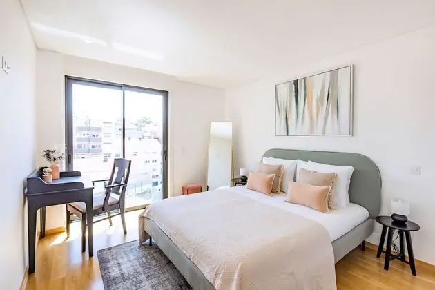 Apart Daire, 1 Çift Kişilik Yatak ve Çekyat, Balkon