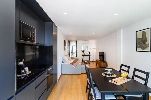 Apart Daire, 1 Çift Kişilik Yatak ve Çekyat, Balkon