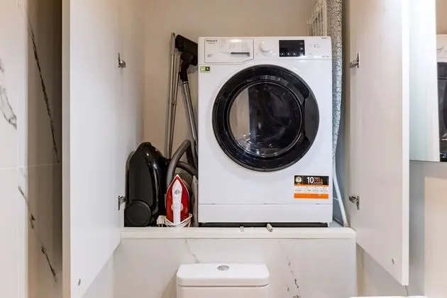 Apart Daire, 1 Çift Kişilik Yatak ve Çekyat, Balkon