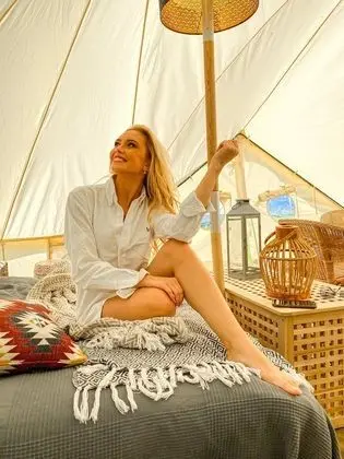 Family Çadır, 1 En Büyük (King) Boy Yatak ve Çekyat, Ortak Banyo, Dağ Manzaralı