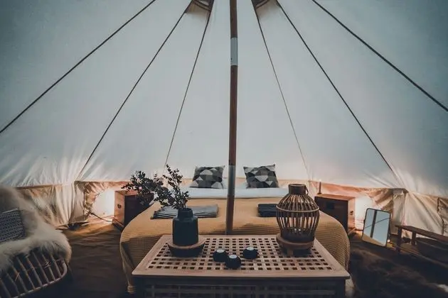Deluxe Çadır, Ortak Banyo (Glamping)
