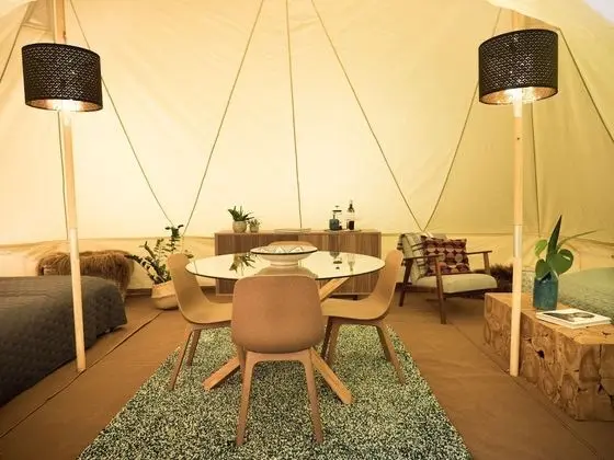 Family Çadır, Ortak Banyo (Glamping)