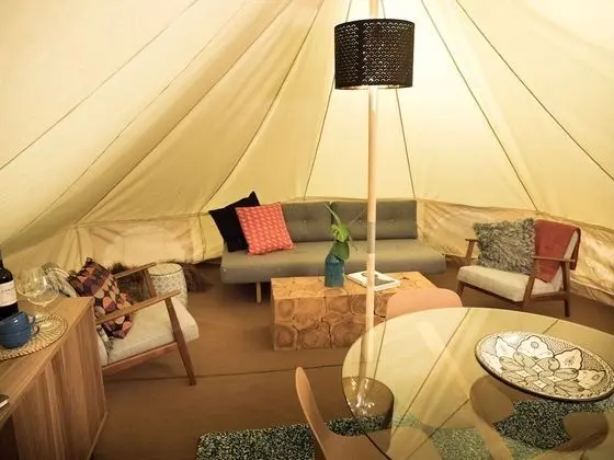 Family Çadır, Ortak Banyo (Glamping)