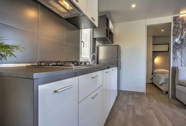 Deluxe Karavan, 2 Yatak Odası, Teras, Bahçe Manzaralı