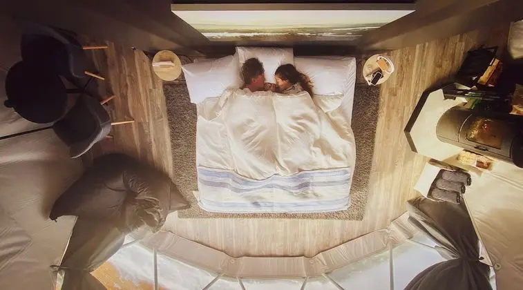 Luxury Çadır, 1 En Büyük (King) Boy Yatak, Üzüm Asması Manzaralı