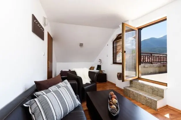 Panoramic Apart Daire, 1 Yatak Odası, Balkon, Dağ Manzaralı