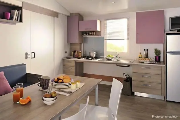 Mobil-Home 2 Chambres PMR (accessible aux personnes à mobilité réduite)