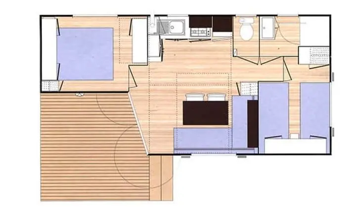 Karavan, 2 Yatak Odası