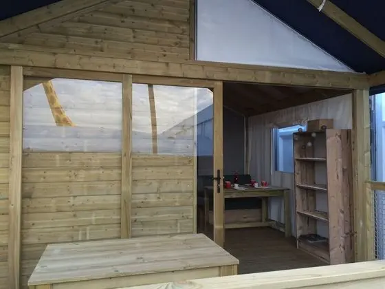 Dağ Evi, 2 Yatak Odası, Teras (Lodge Carrelet)