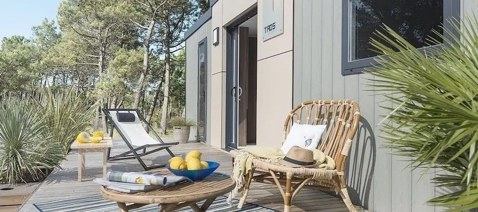 Deluxe Karavan, 2 Yatak Odası, Teras