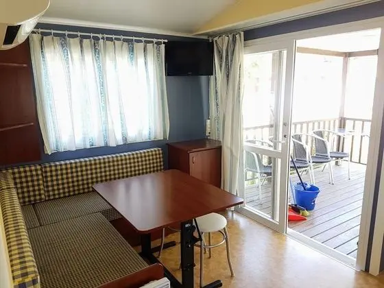 Family Bungalov, 2 Yatak Odası, Teras (4 Pax)