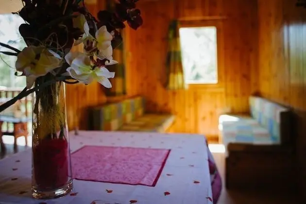 Family Bungalov, 2 Yatak Odası, Teras, Bahçe Manzaralı