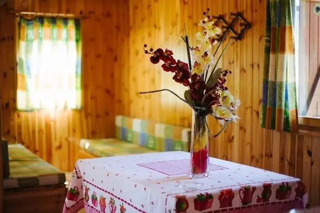 Kulübe, 2 Yatak Odası, Teras, Bahçe Manzaralı