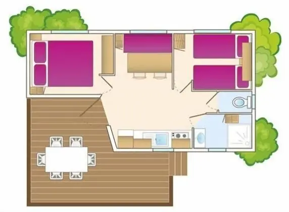 Karavan, 2 Yatak Odası (2569642)