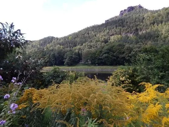 Basic Tek Büyük veya İki Ayrı Yataklı Oda, 1 Çift Kişilik Yatak, Nehir Manzaralı