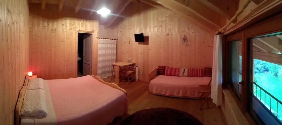 Deluxe Tek Büyük veya İki Ayrı Yataklı Oda, 1 Yatak Odası, Bahçe Manzaralı