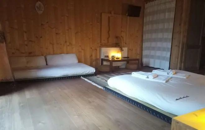 Deluxe Tek Büyük veya İki Ayrı Yataklı Oda, 1 Yatak Odası, Bahçe Manzaralı