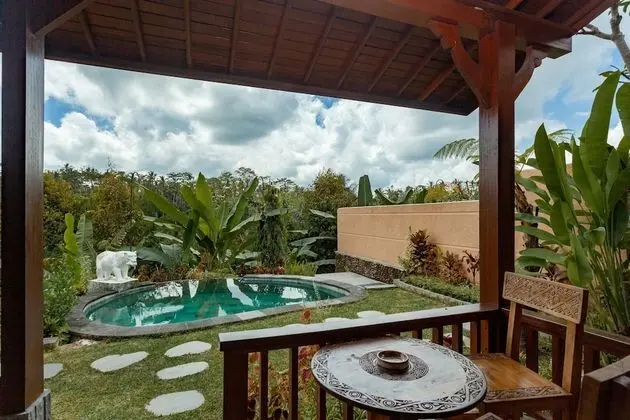 Oda, 1 Yatak Odası, Vadi Manzaralı (One Bedroom Pool Villa)