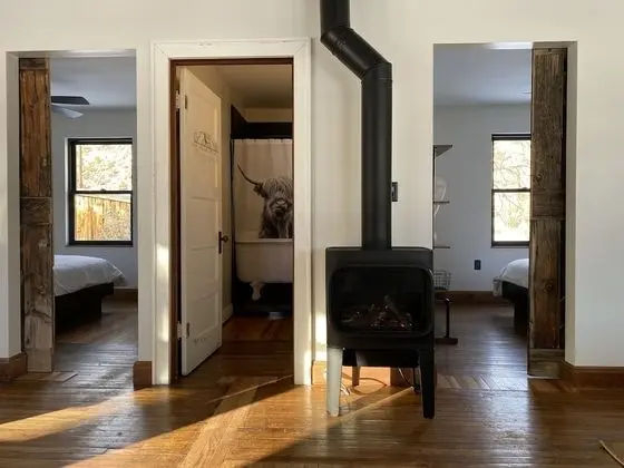 Luxury Kulübe, 2 Yatak Odası, Şömine