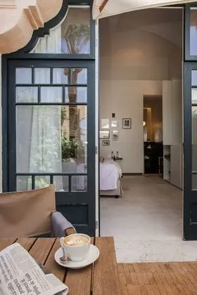 Standard Tek Büyük Yataklı Oda, Veranda (with Spa access)