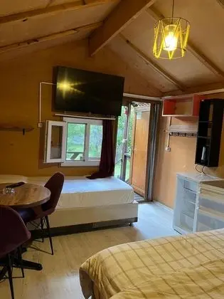 Bungalow, Bahçe Manzaralı, Balkonlu