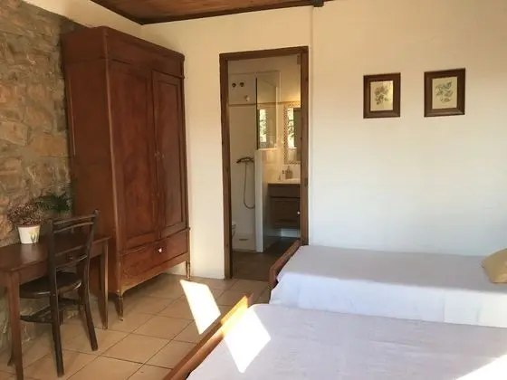 İki Ayrı Yataklı Oda, 2 Tek Kişilik Yatak, Bahçeli (Del Sur)