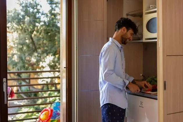 Standard Apart Daire, 2 Yatak Odası, Küçük Mutfak
