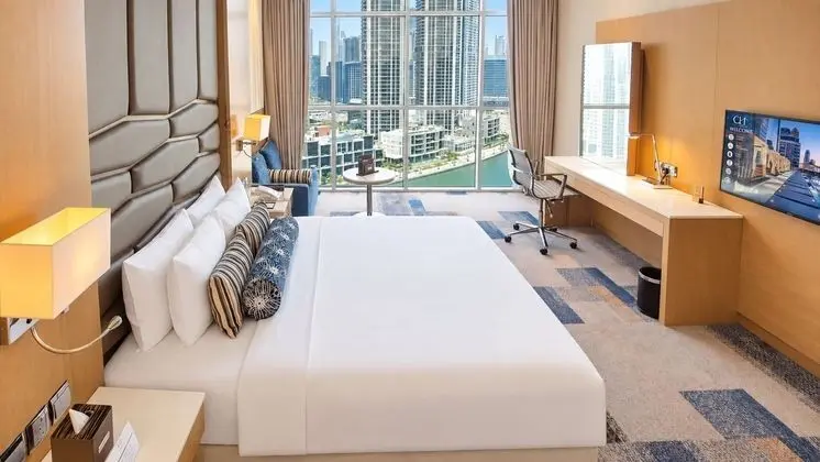 Premium Room Burj Khalifa view with free access to Hotel's private beach at Palm - Jumeirah